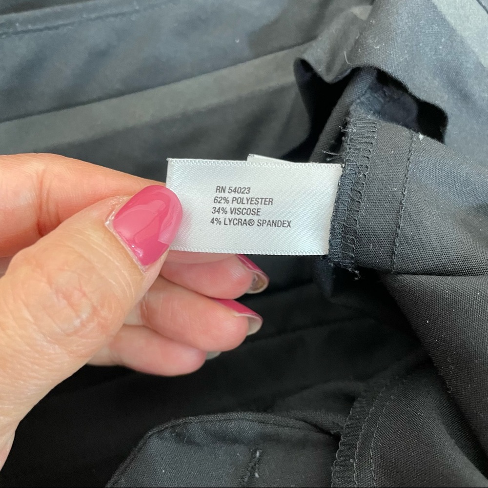 Gap Black Ankle Slacks Pants - Picture 5 of 7